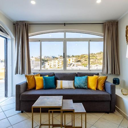 Top renoviertes Apartment mit großer Terrasse Albufeira Exterior foto