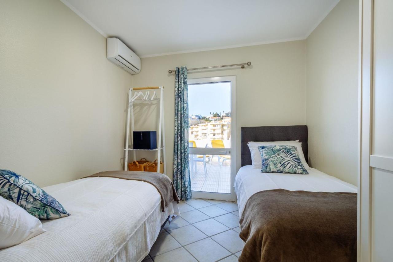 Top renoviertes Apartment mit großer Terrasse Albufeira Exterior foto